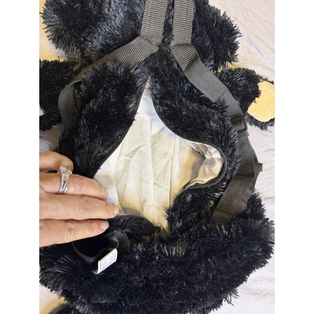 Creature Comforts Fatty Collection Teddy Bear Plush Stuffed Animal Backpack